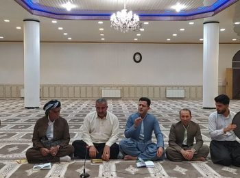 اجرای تواشیح و دف نوازی به مناسبت عید سعید فطر